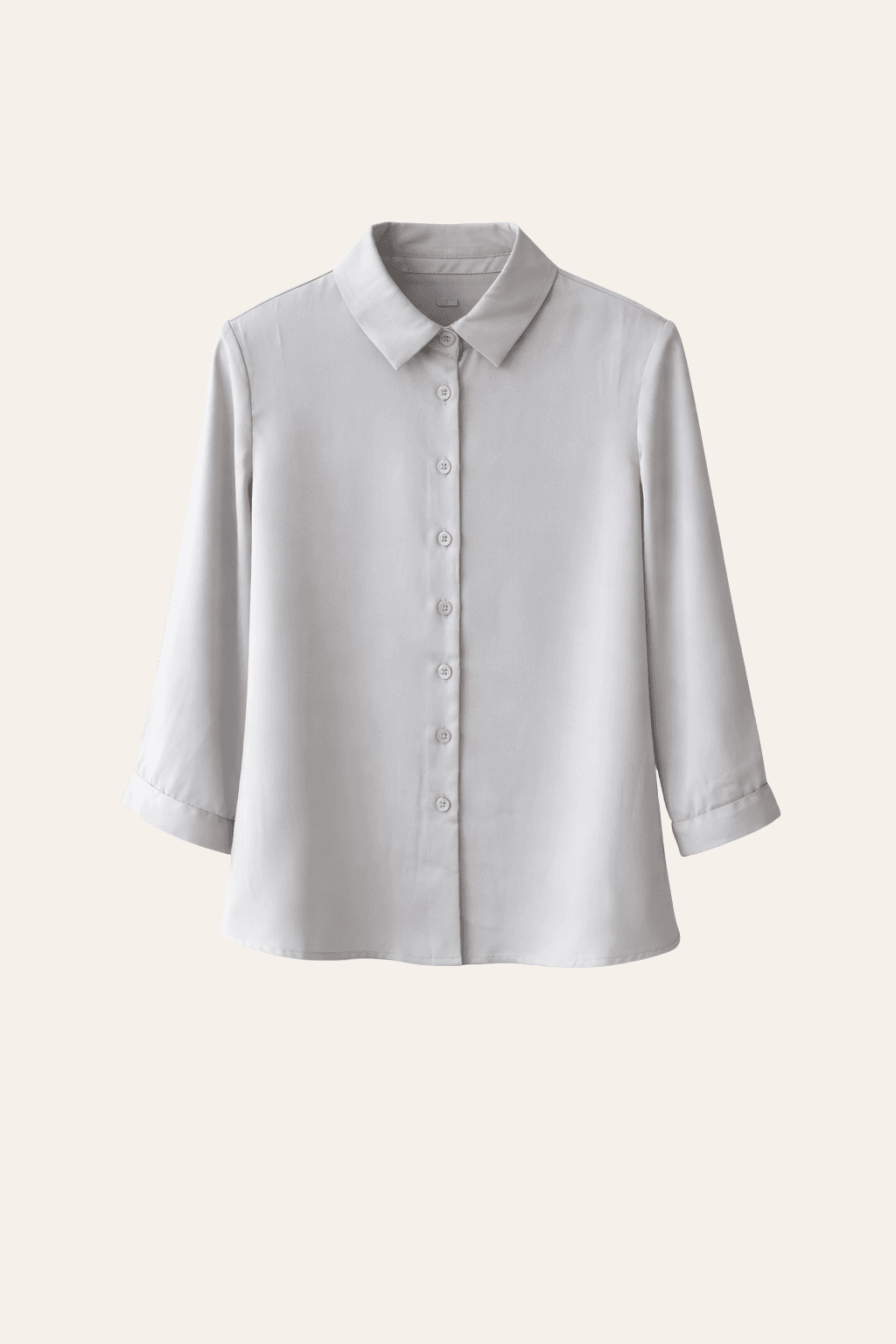 JEDWABNA BLUZKA DAMSKA Z RĘKAWEM 3/4