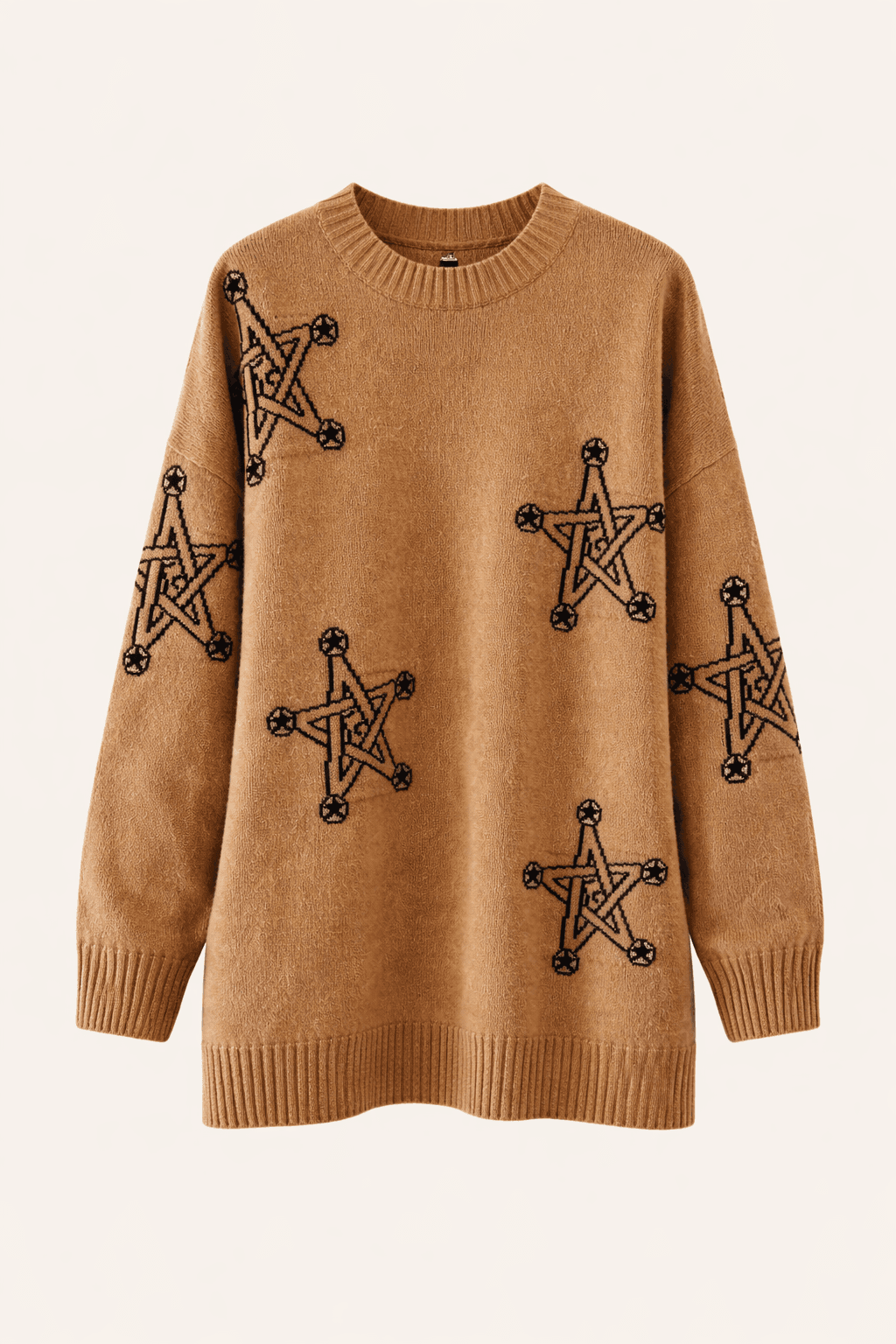 ANOA CASHMERE STAR SWEATER