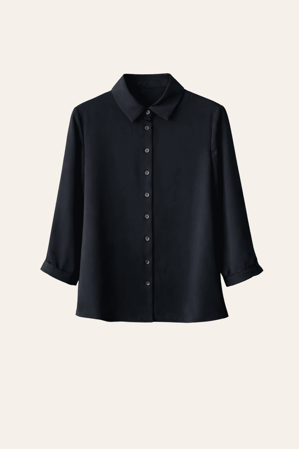 JEDWABNA BLUZKA DAMSKA Z RĘKAWEM 3/4