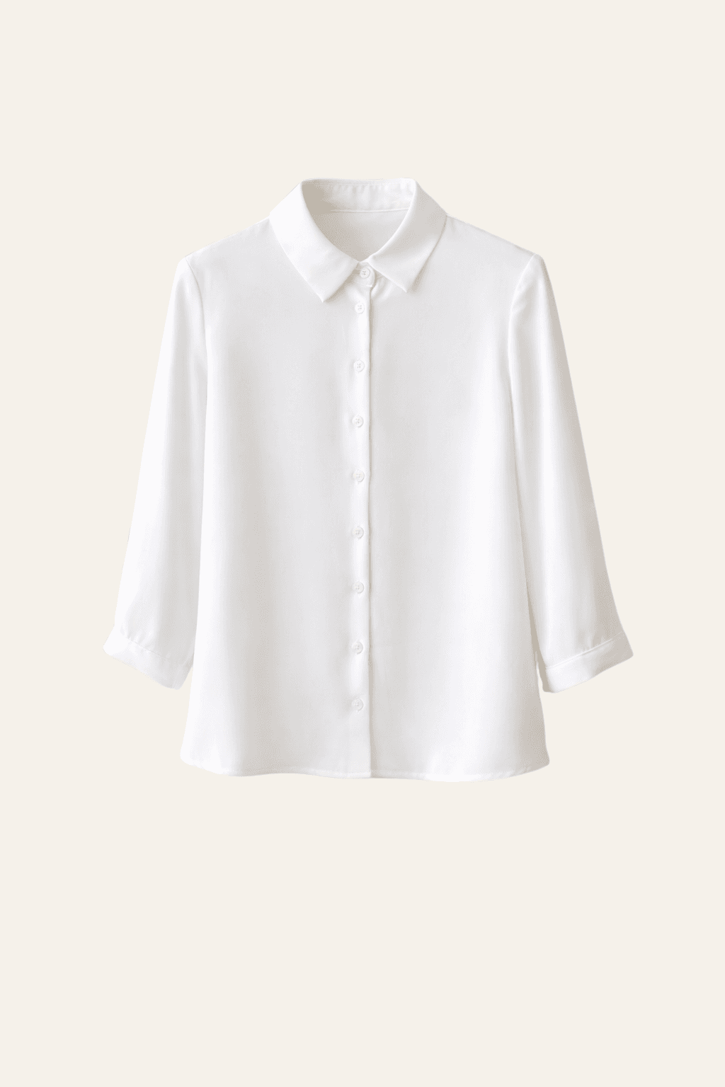 JEDWABNA BLUZKA DAMSKA Z RĘKAWEM 3/4