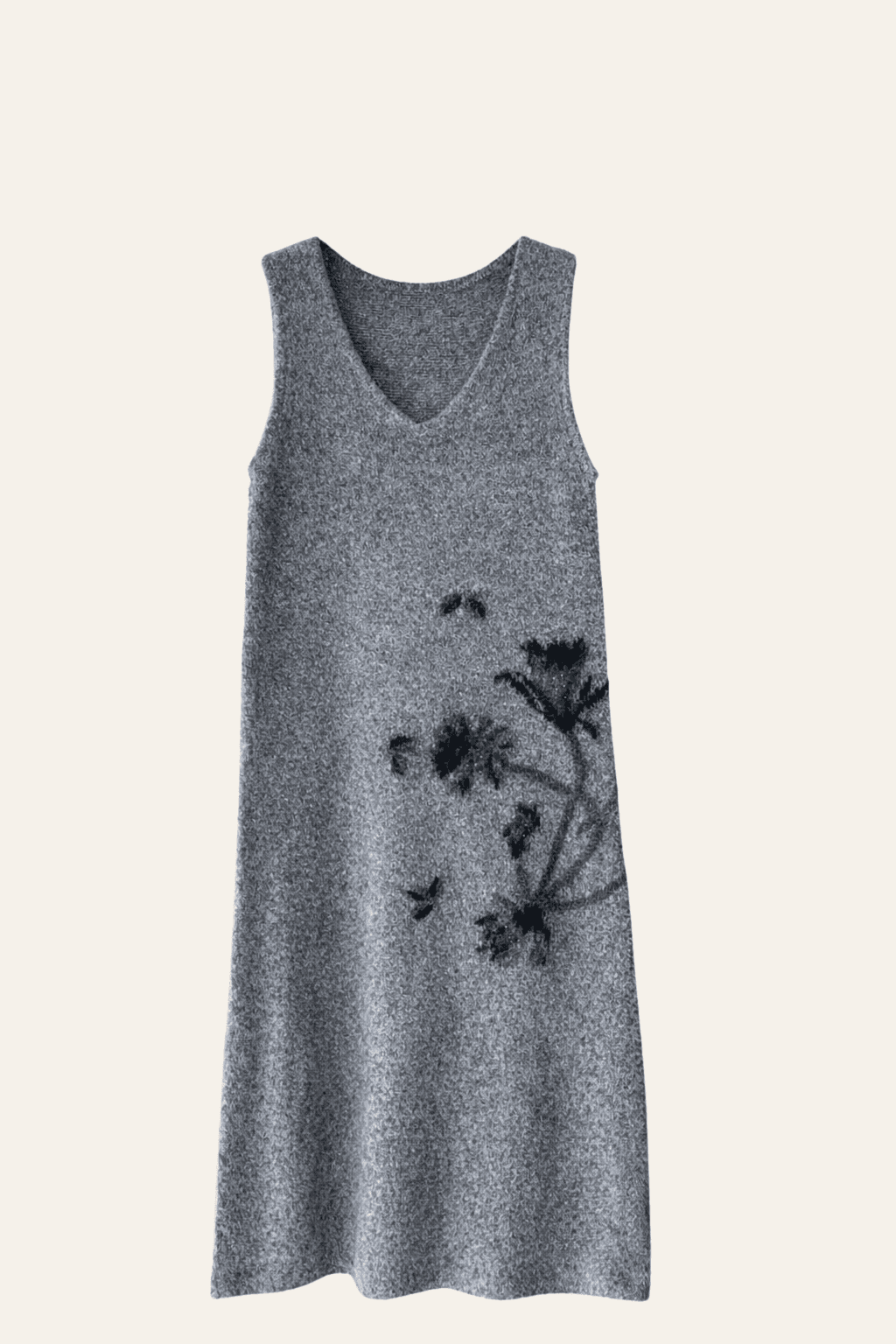 SUKIENKA WEŁNIANA Z HAFTEM