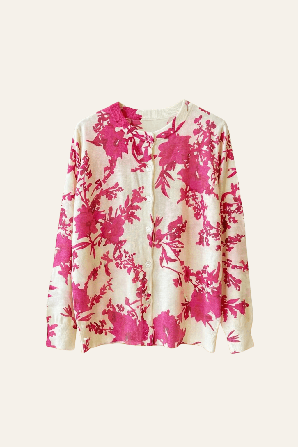 KARDIGAN ANOA FLORAL SIGNATUR